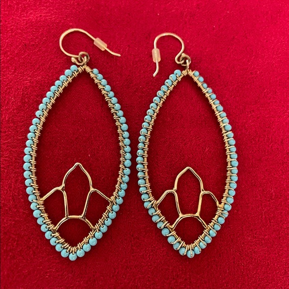 Flying Lizard Design Boho Chic Earrings - Picture 1 of 2